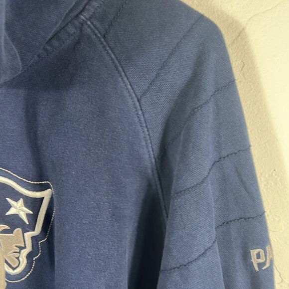 🔥🏈 NEW ENGLAND PATRIOTS NFL Full Zip Hoodie Sweatshirt Size Large - PERFECT - Picture 8 of 9